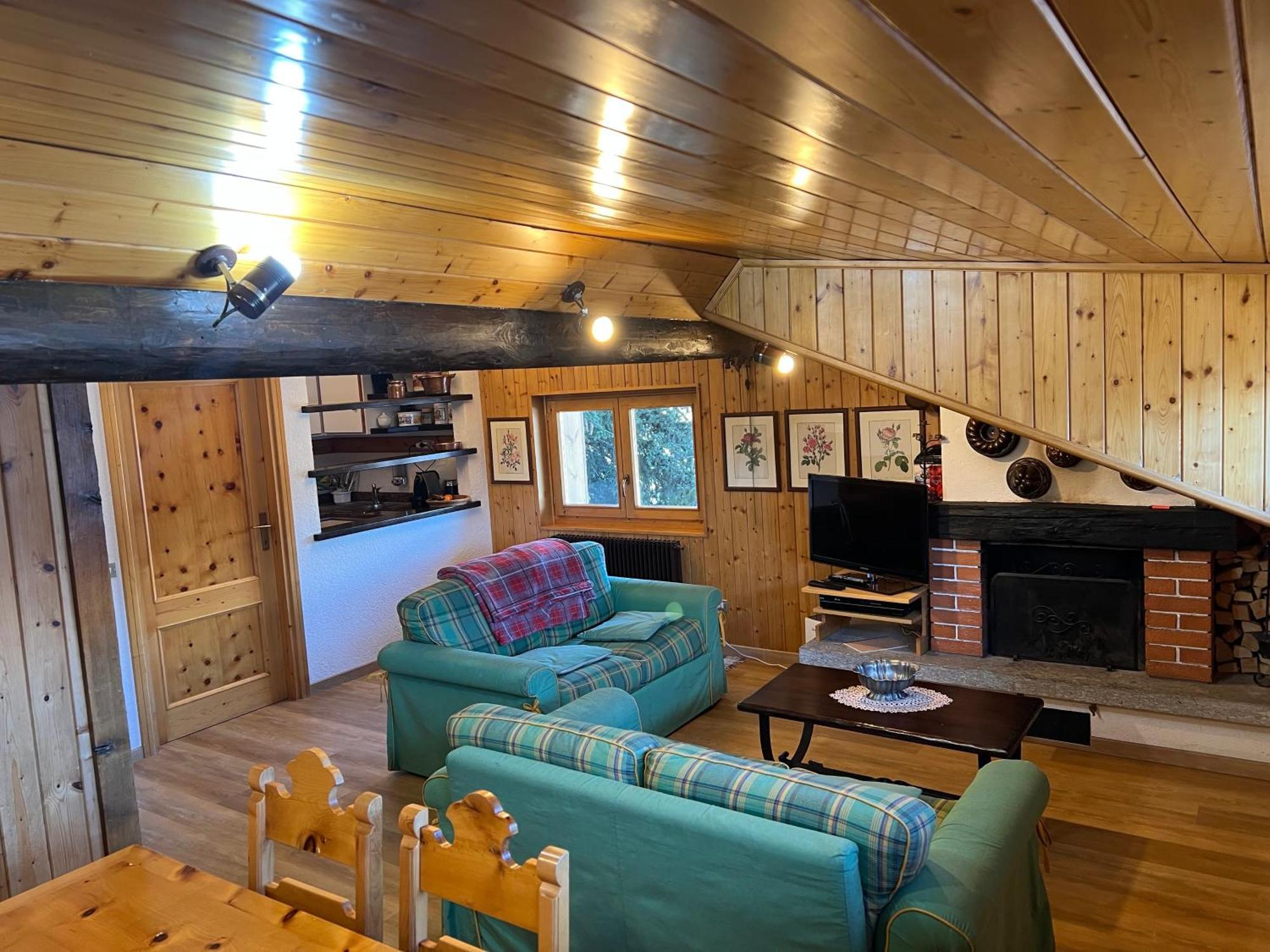 Chalet Apartment Gran Zebru Oga エクステリア 写真